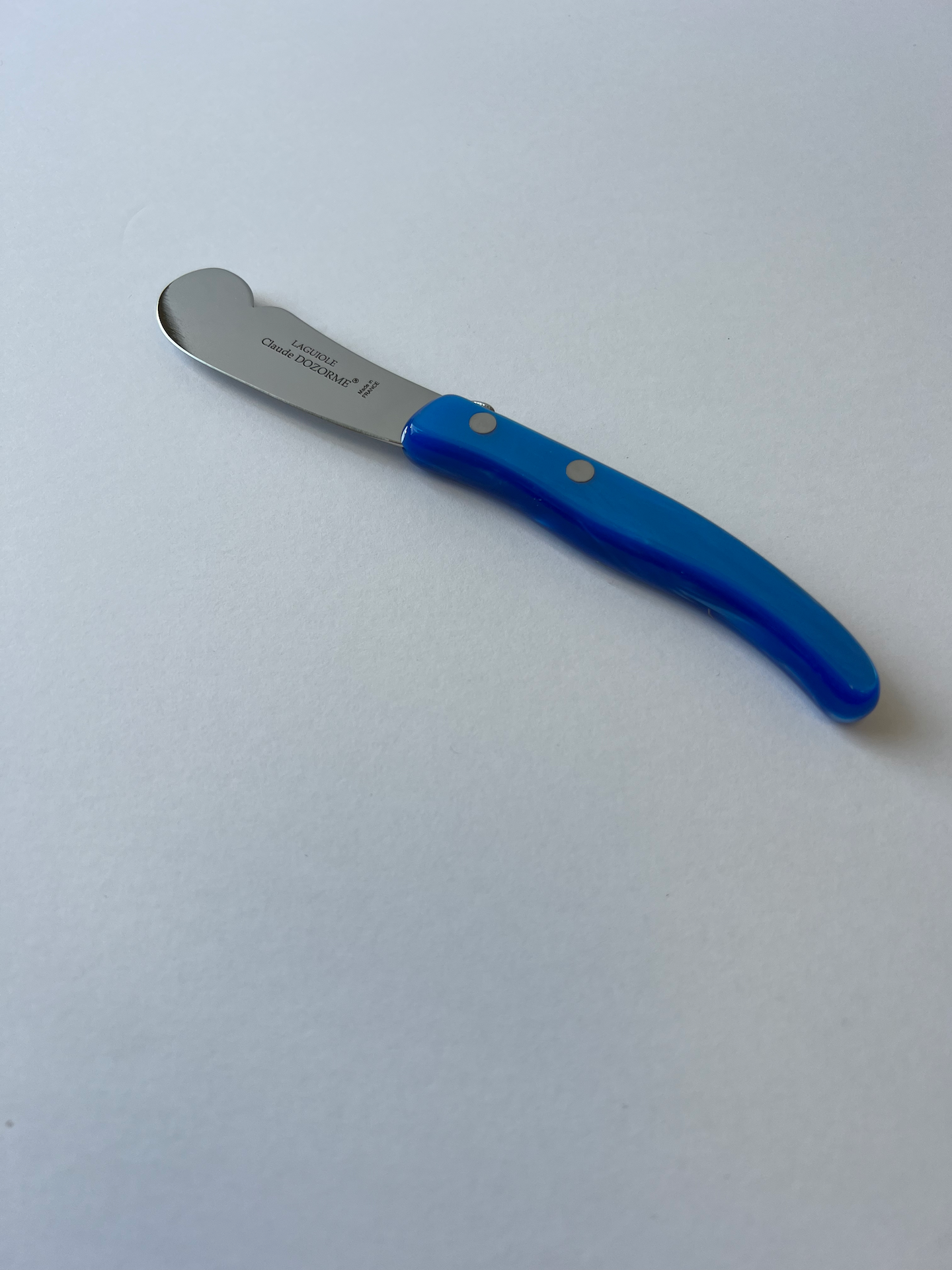Berlingot Spreader | Bright Blue Handle