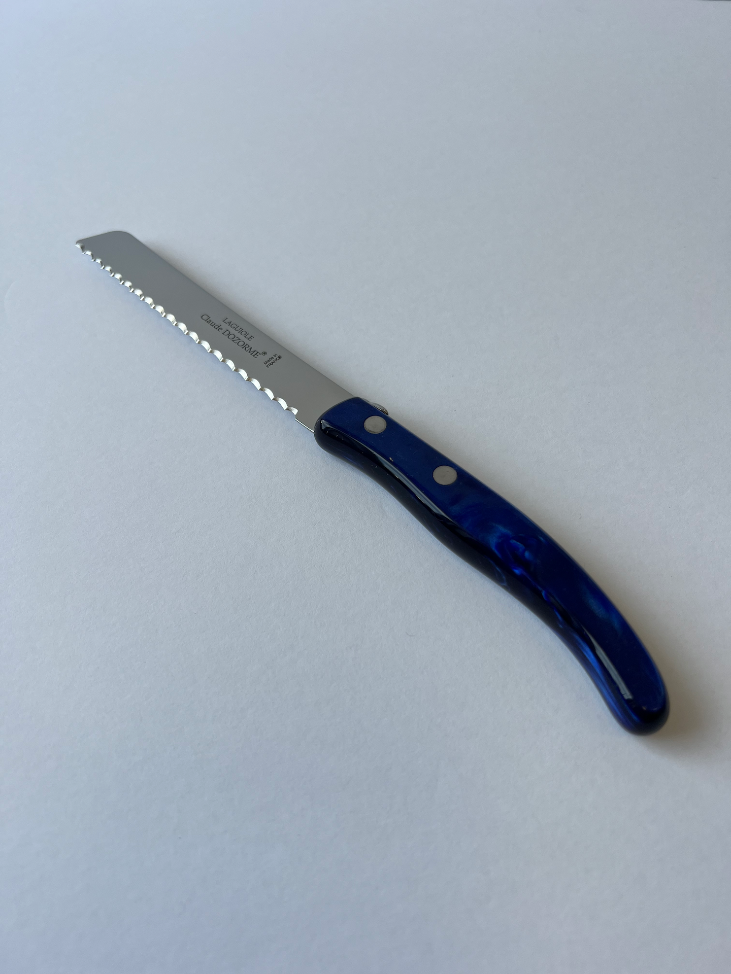 Berlingot Tomato Knife | Blue Handle