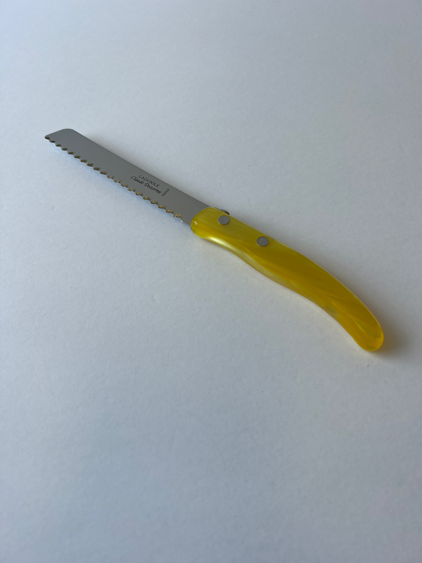 Berlingot Tomato Knife | Yellow Handle