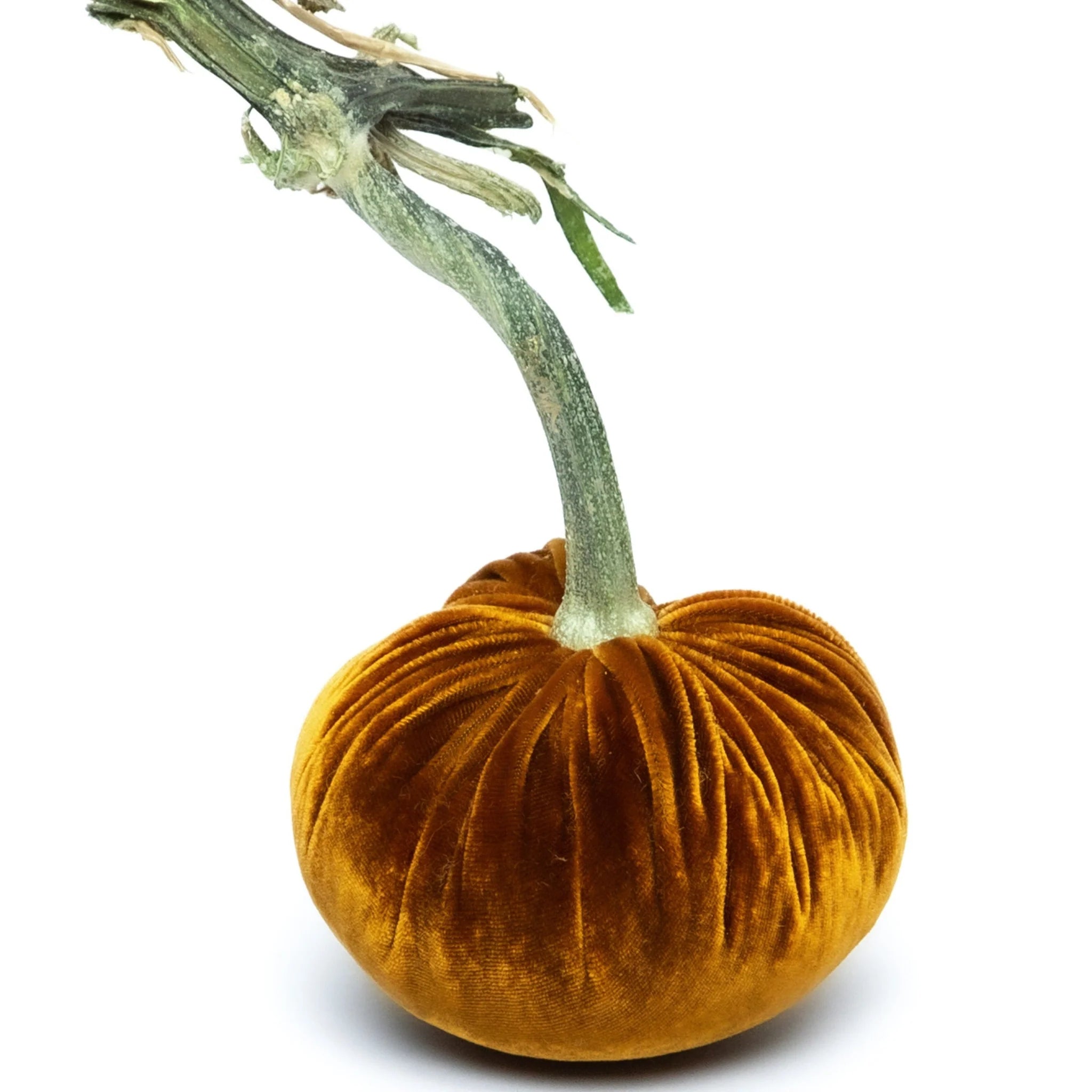 3" Velvet Pumpkin