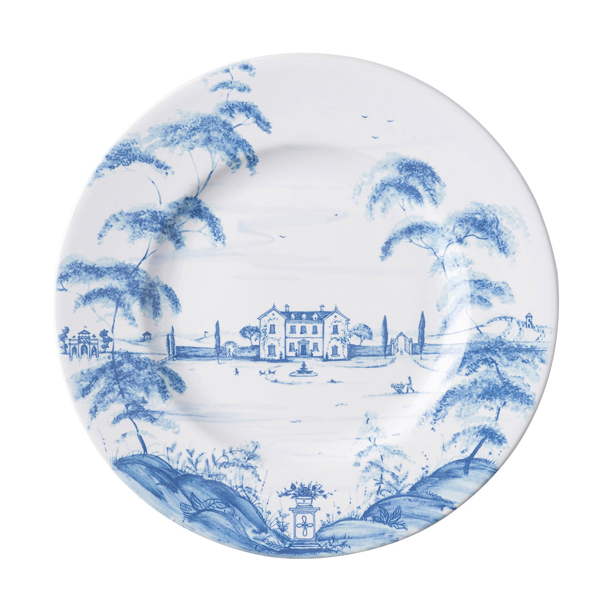 Country Estate Dinner Plate - Delft Blue