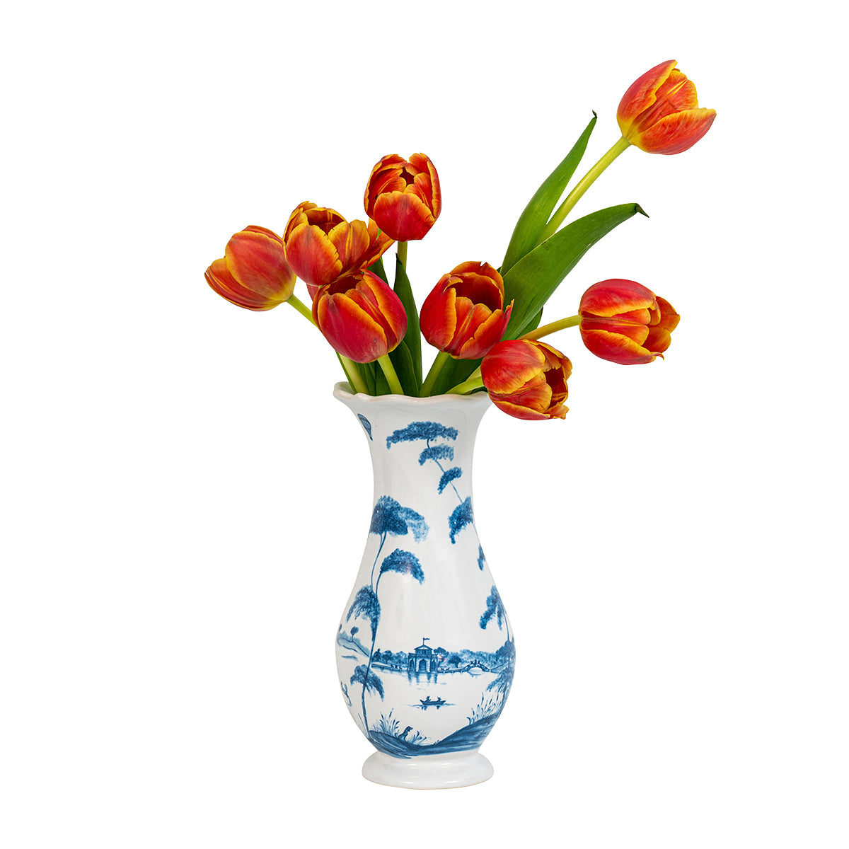 Country Estate Delft 9" Vase