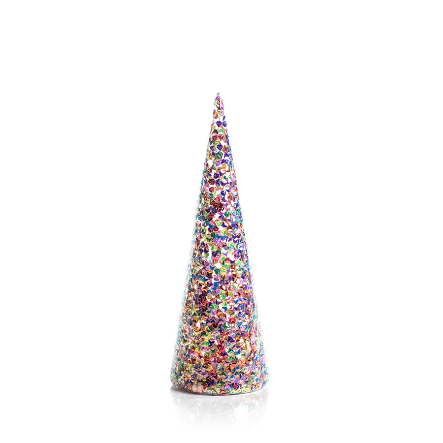 Multicolor Sequin LED Tree