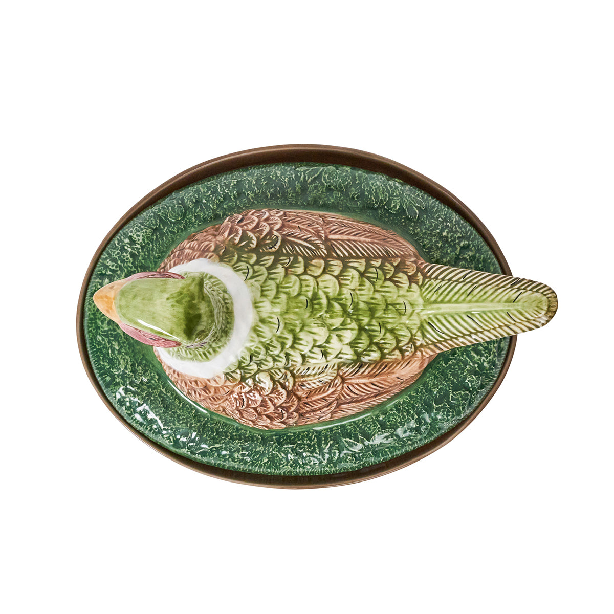 Forest Walk Pheasant Baker with Lid - Multi