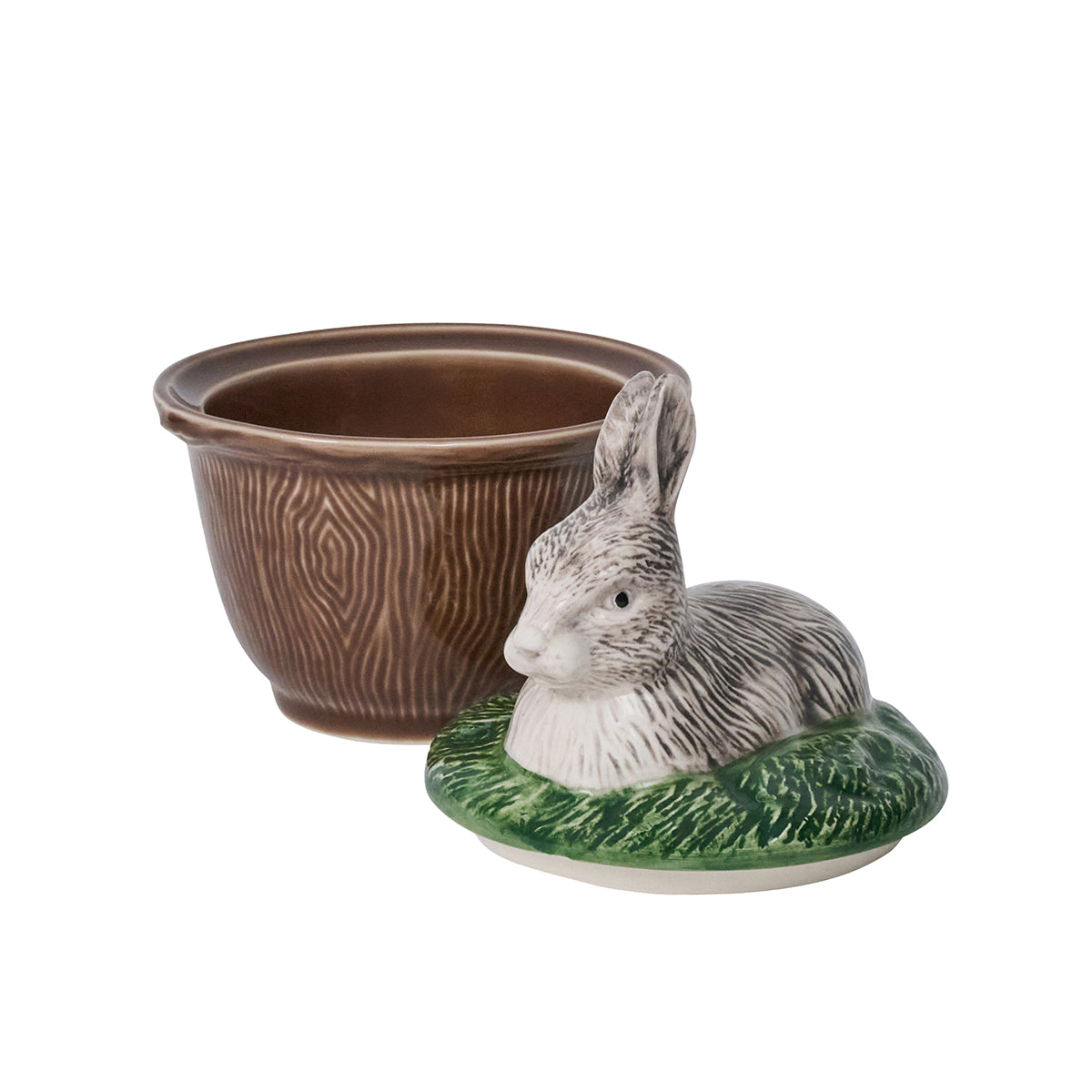 Forest Walk Rabbit Bowl with Lid - Multi