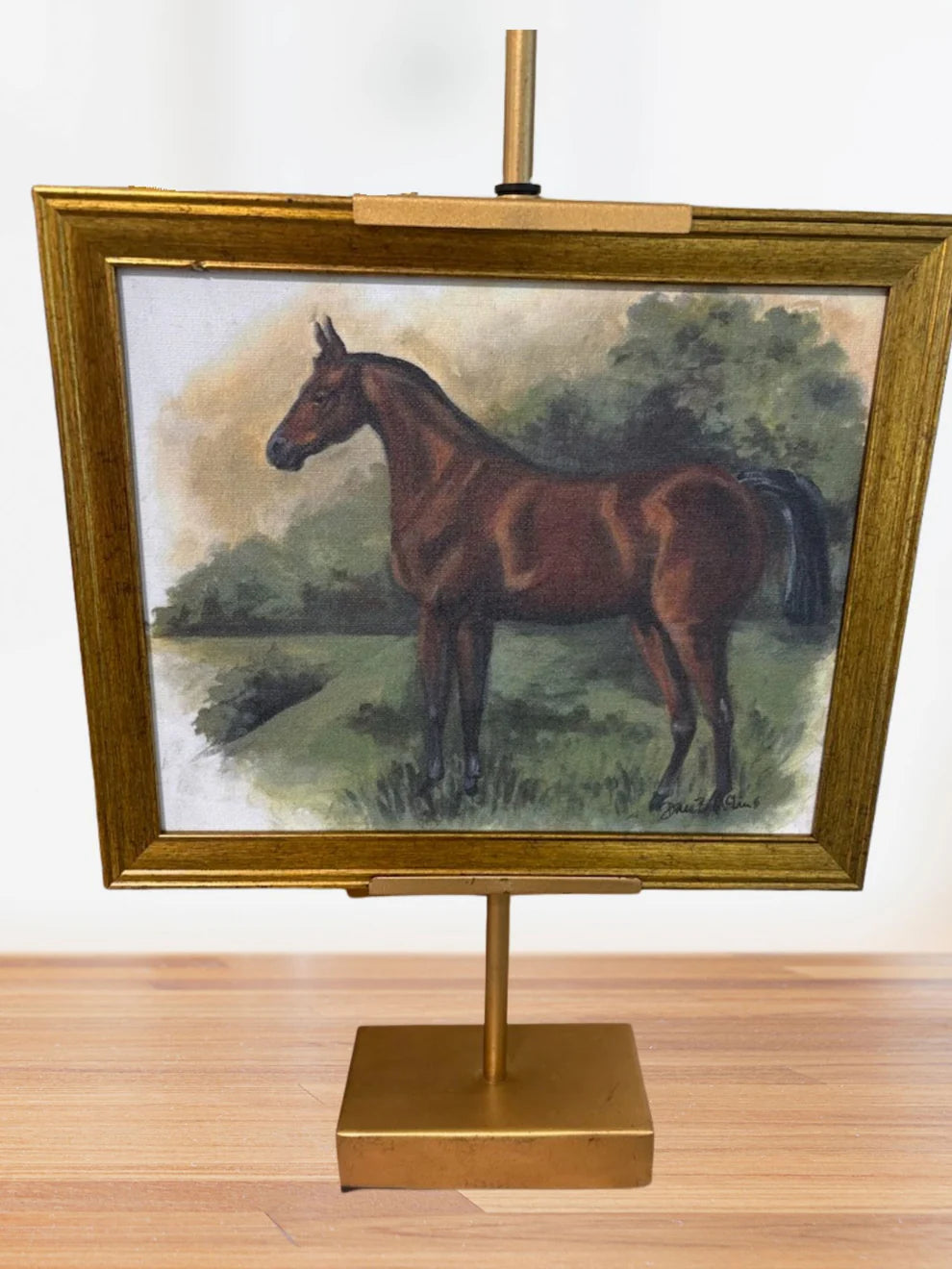 Countryside Elegance Horse Tabletop Art