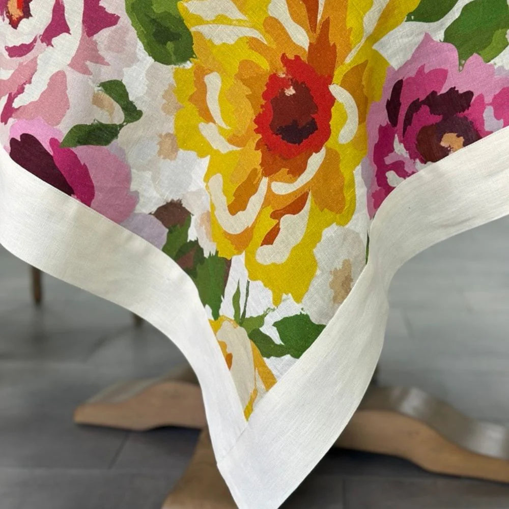 Portofino Summer Garden Tablecloth