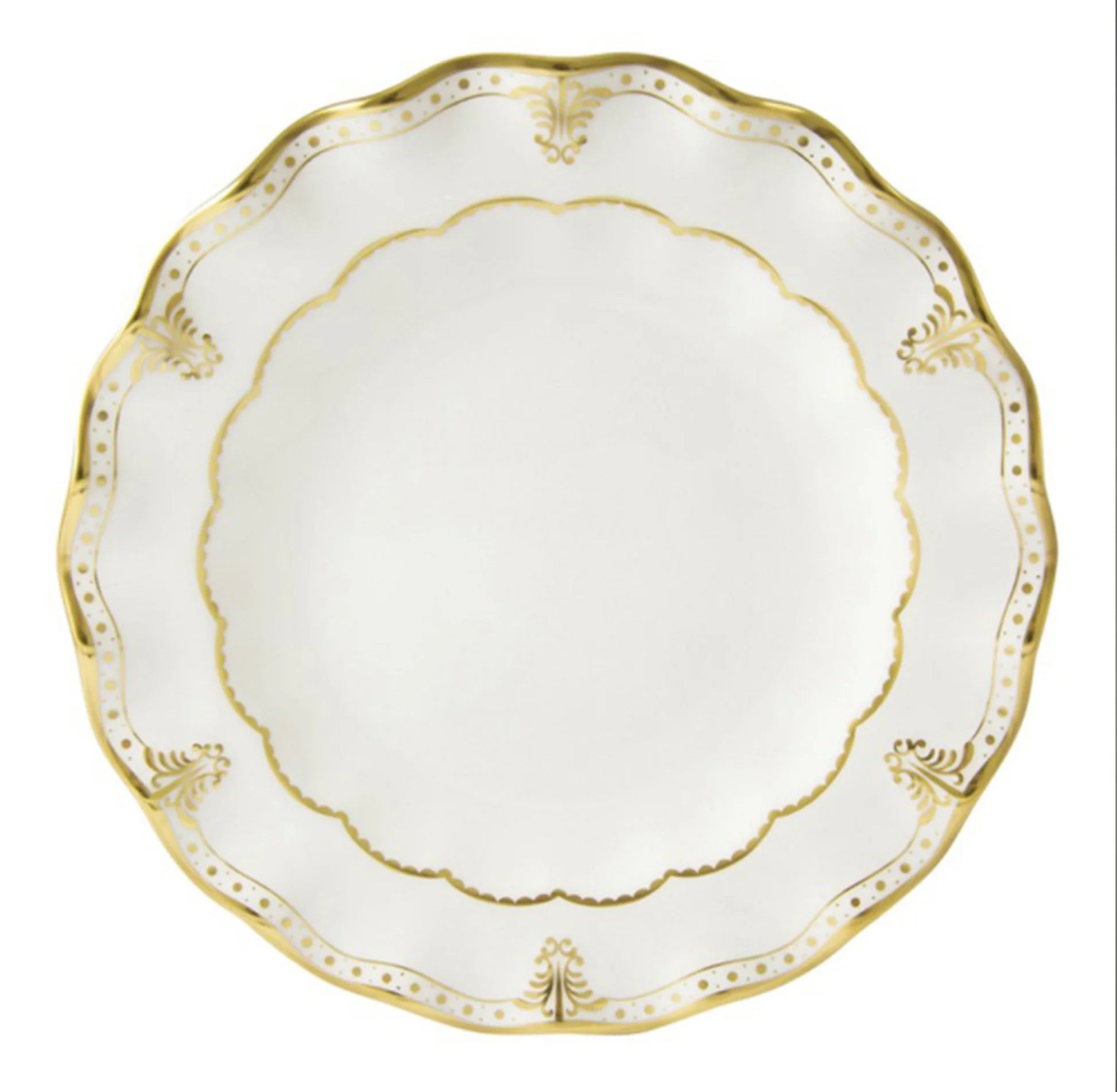 Elizabeth Gold Salad Plate