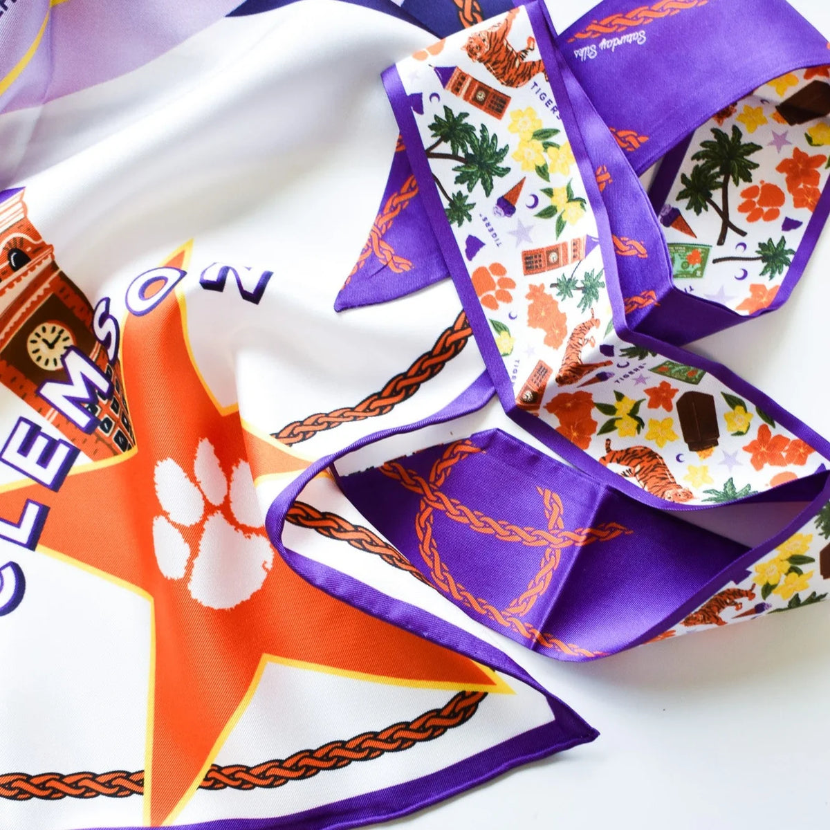 Clemson Tigers Saturday Scarf