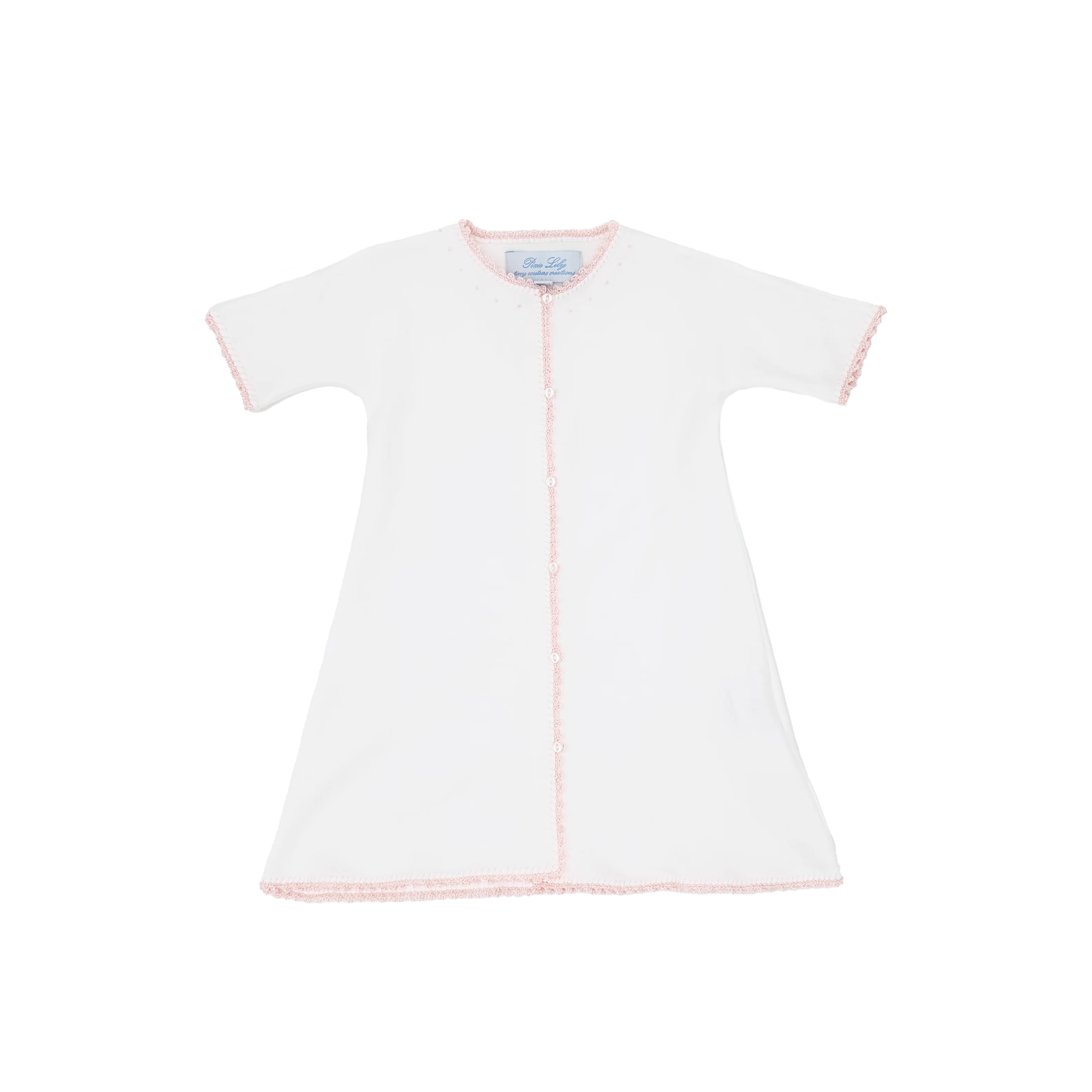 Pink Jersey Day Gown