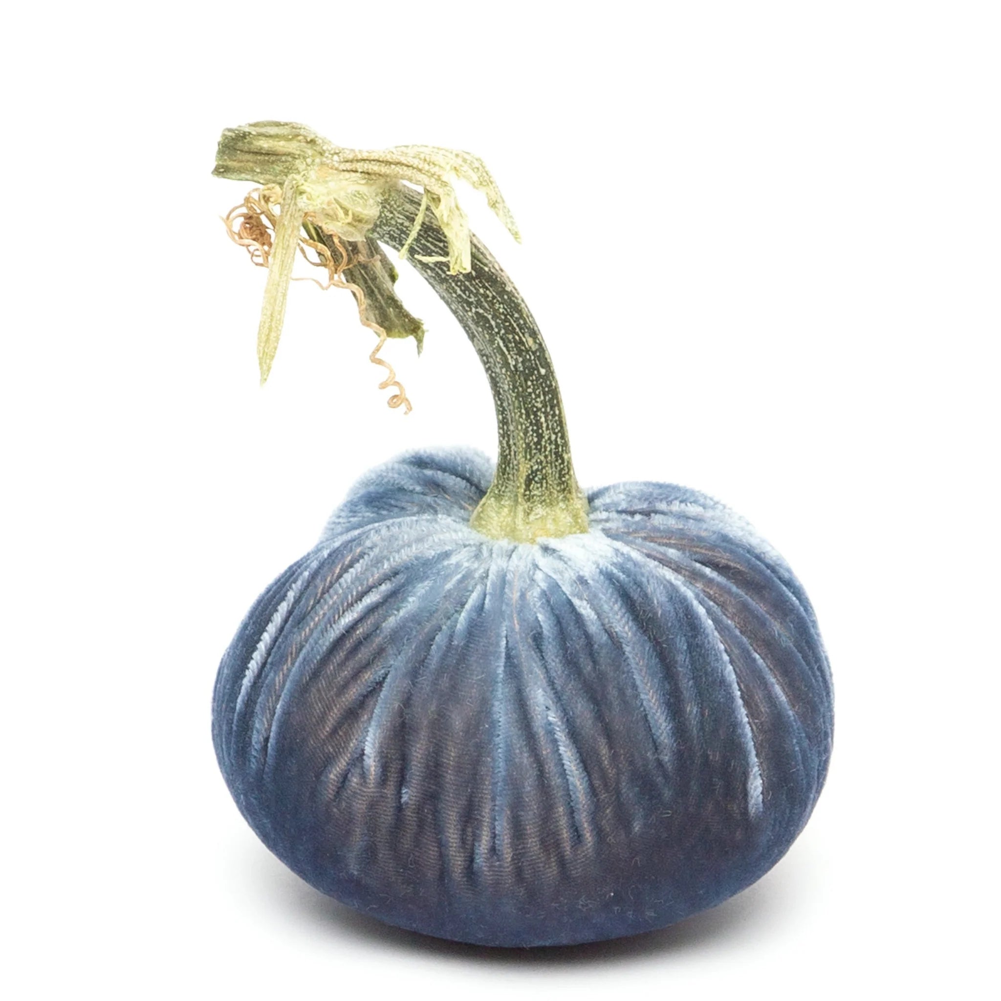 3" Velvet Pumpkin