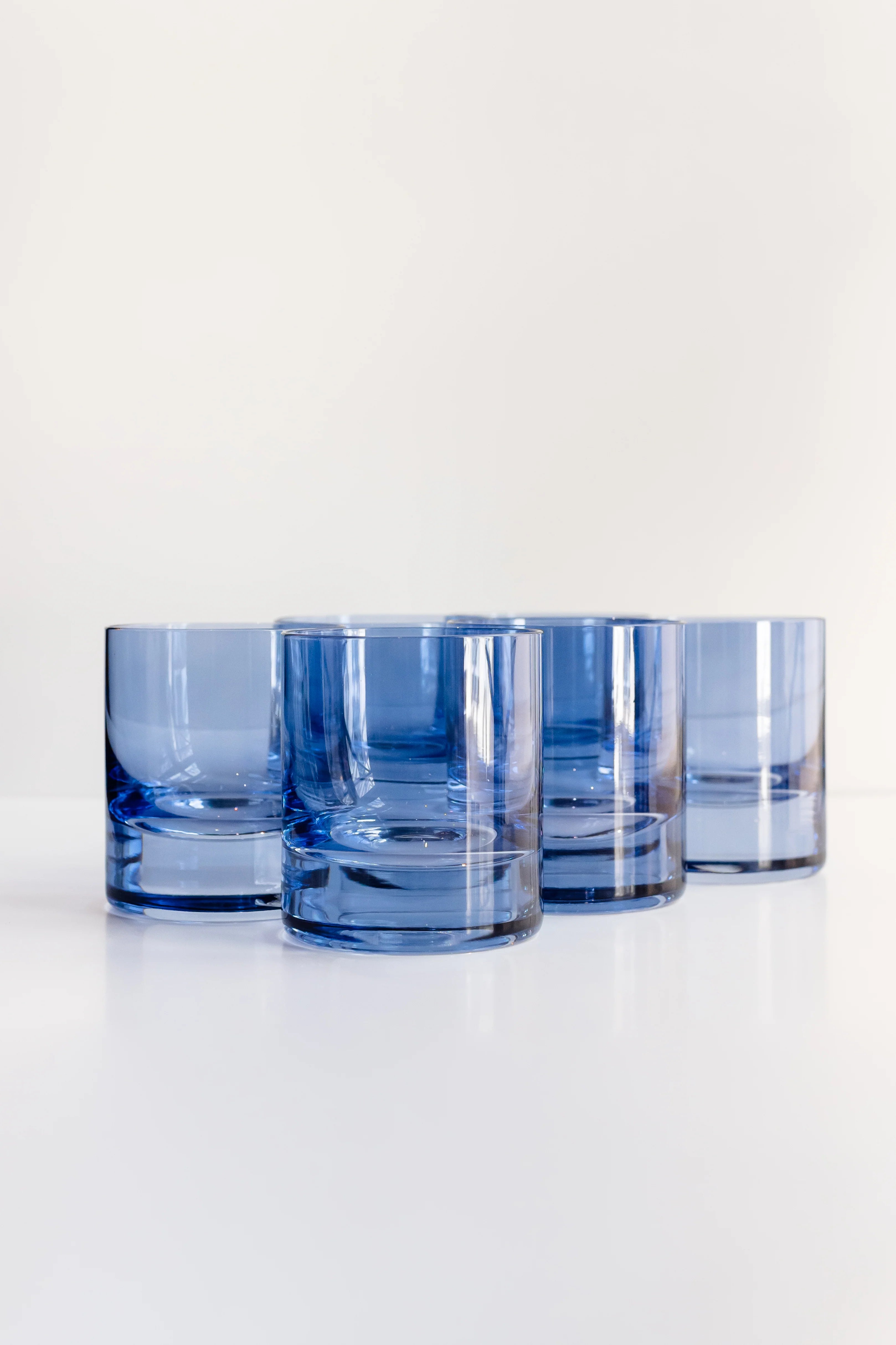 Estelle Rocks Glass - Bundle - Cobalt Blue