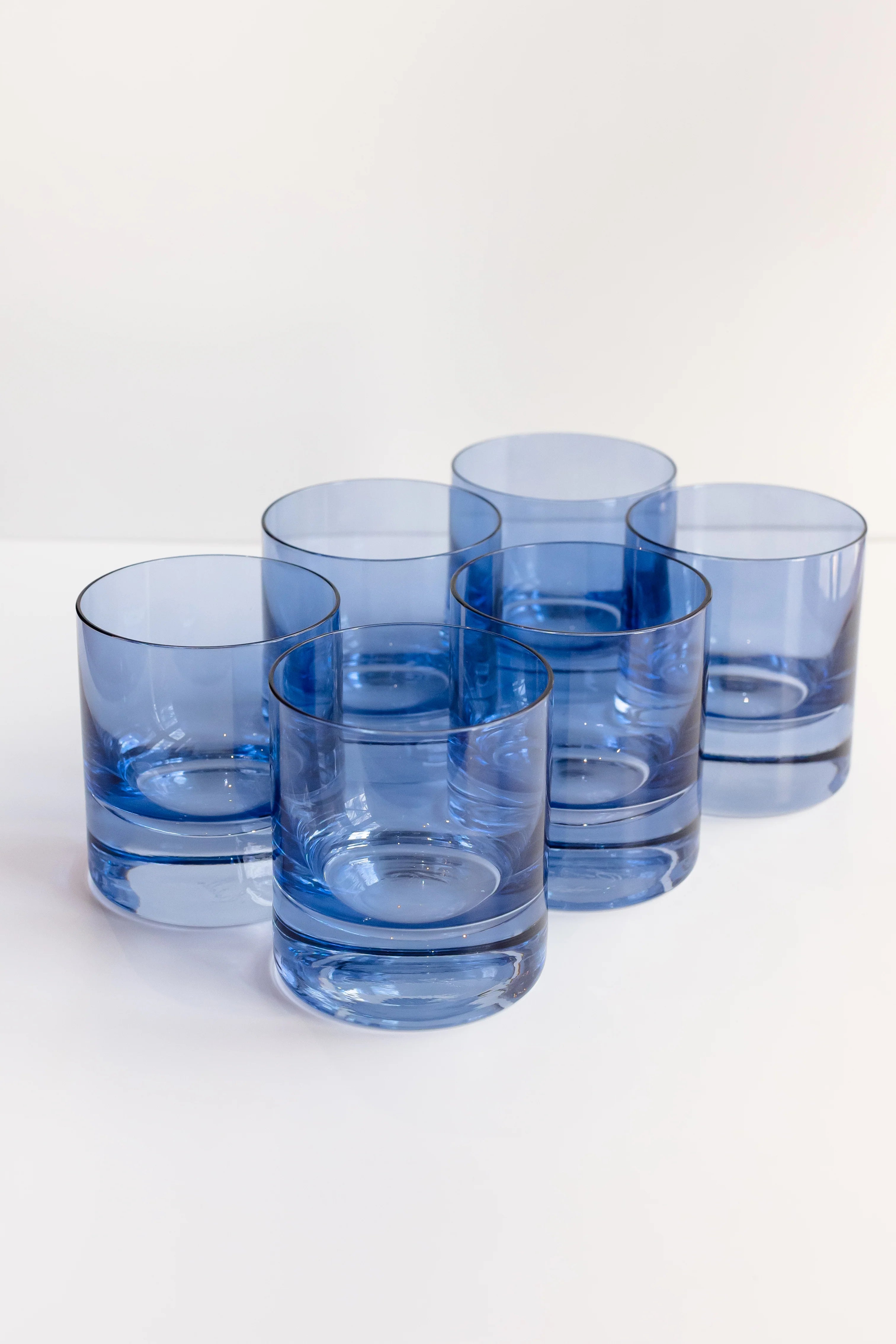 Estelle Rocks Glass - Bundle - Cobalt Blue
