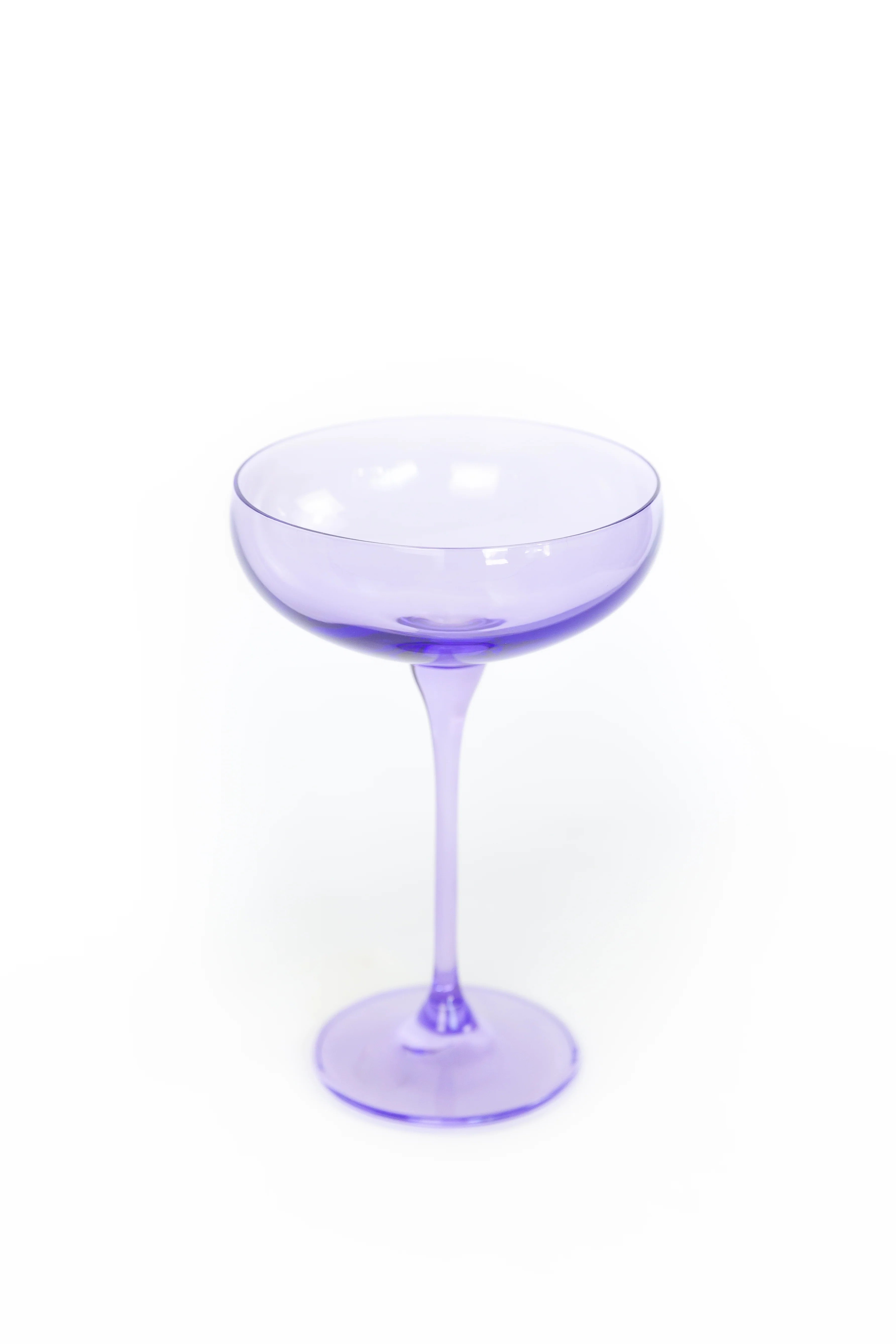 Estelle Champagne Coupe Stemware - Single - Lavender