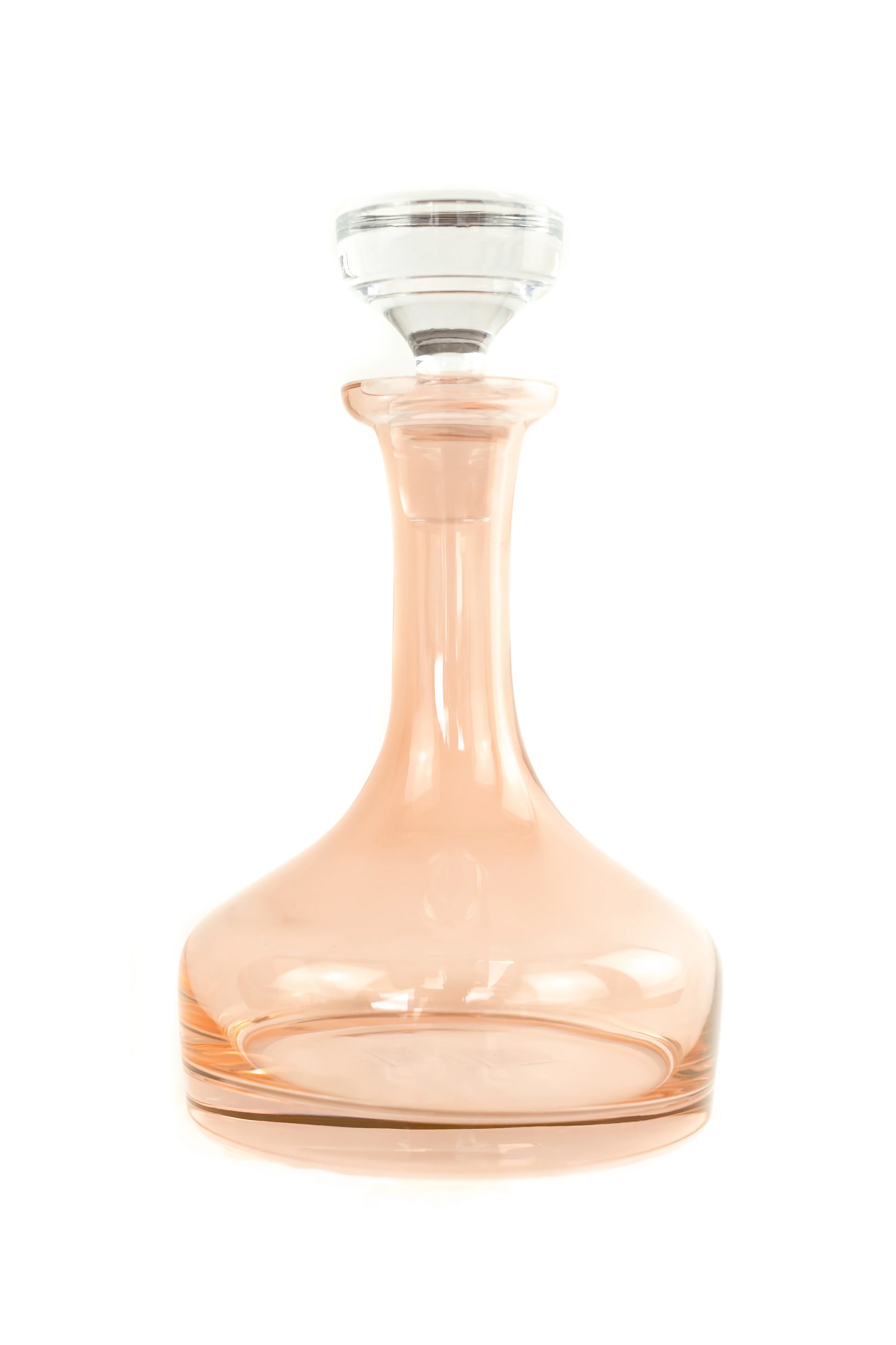 Estelle Colored Decanter-Vogue {Blush Pink}
