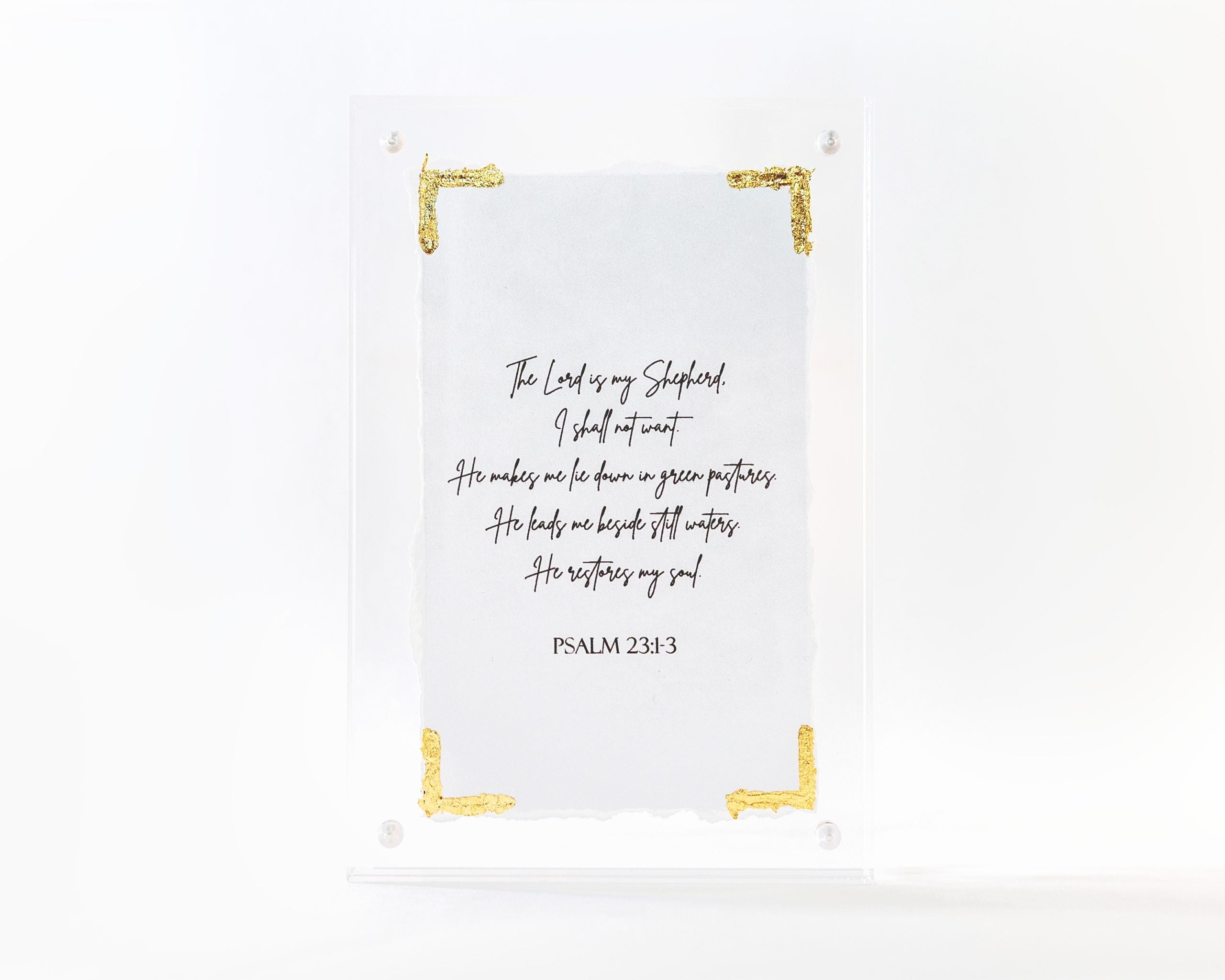 4x6 Acrylic Message Block