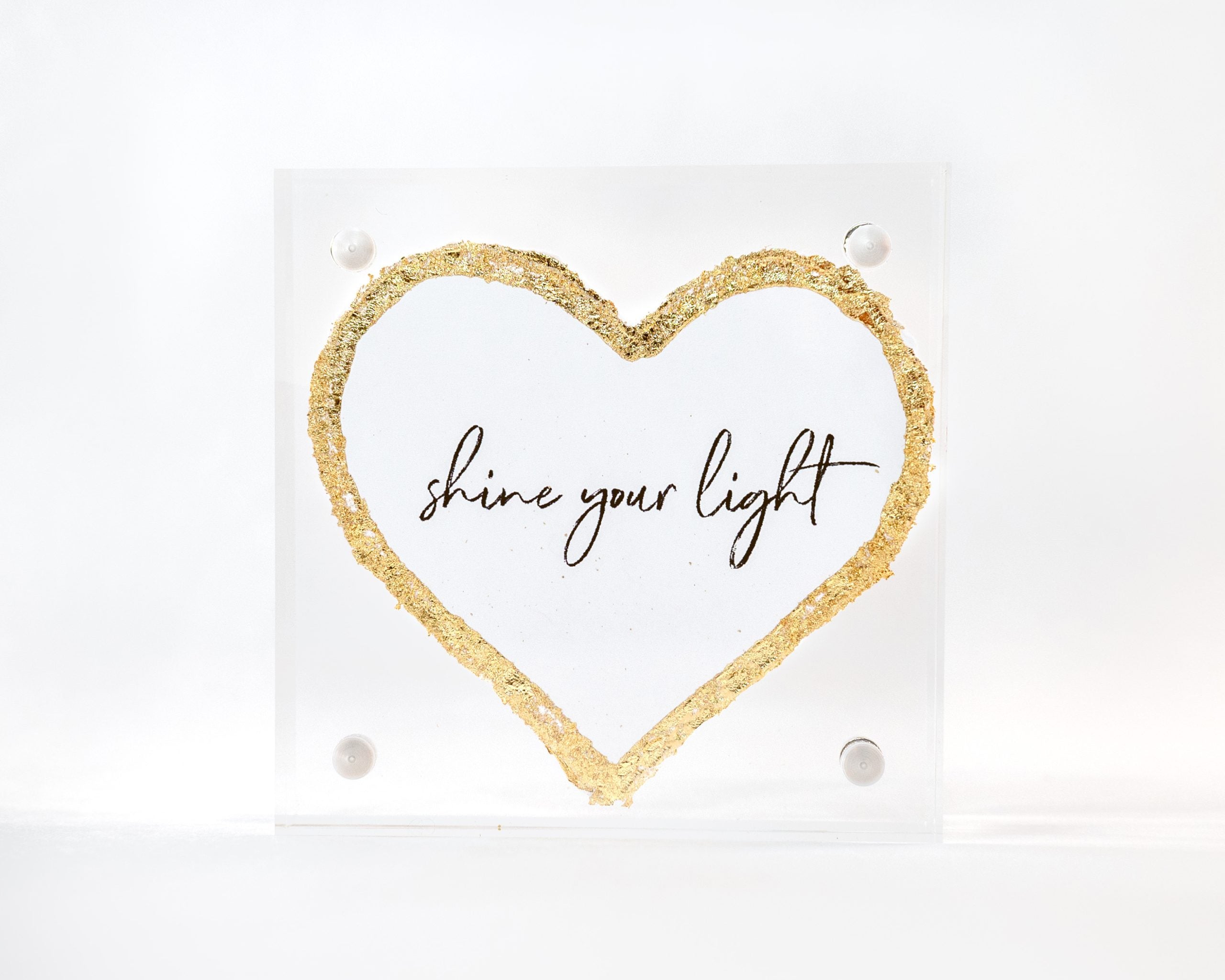 3×3 Acrylic Message Block