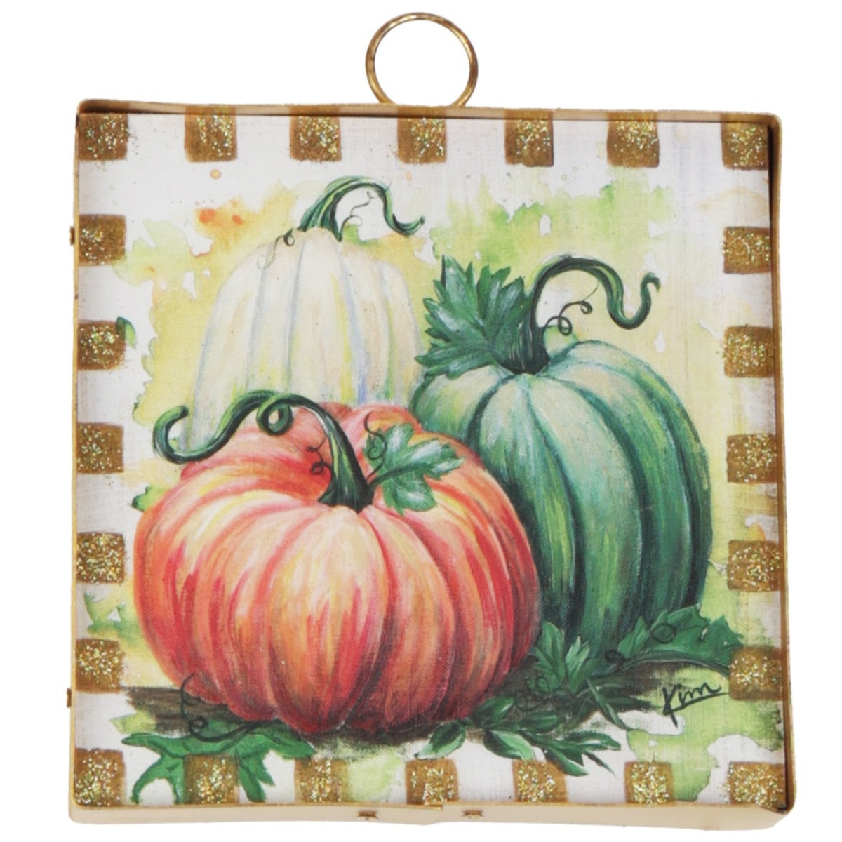 Pumpkin Trio Mini Art