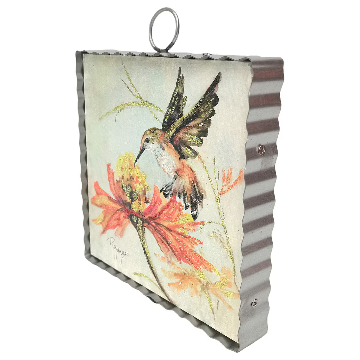 Fall Hummingbird Mini Art