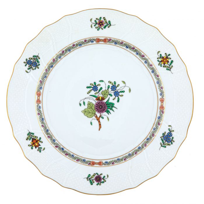 Multicolor Windsor Garden Dinner Plate