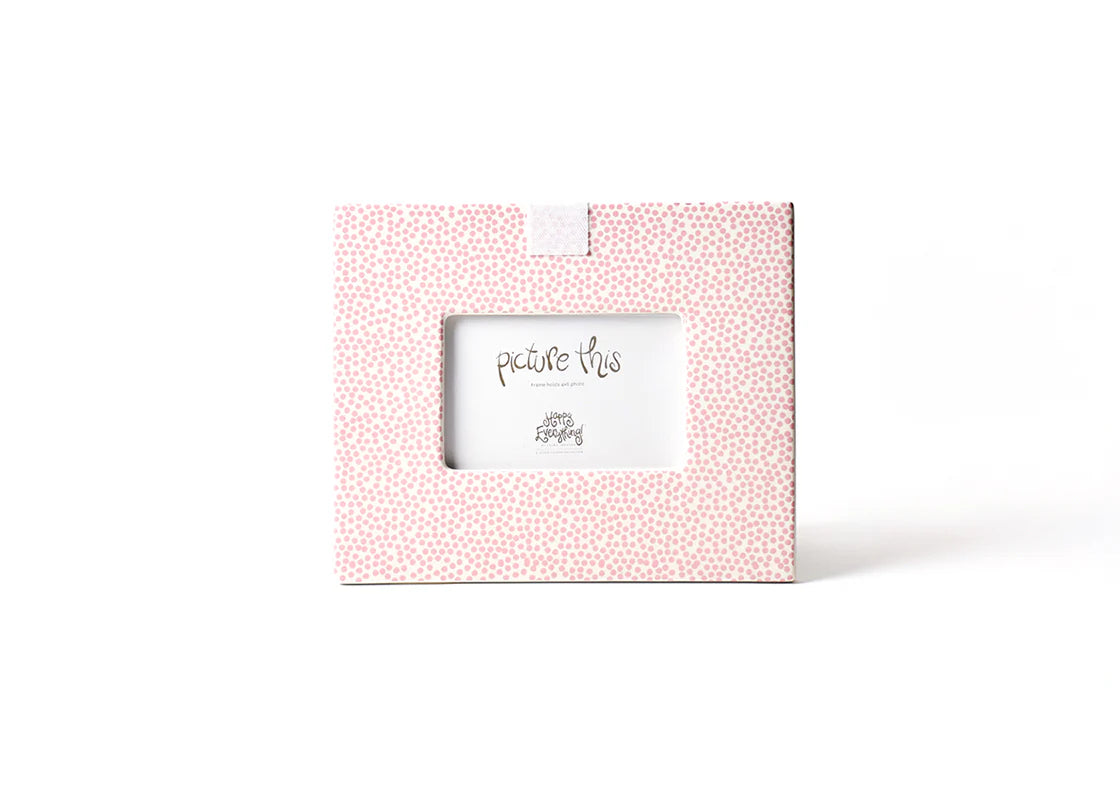 Pink Small Dot Mini Rectangle Frame