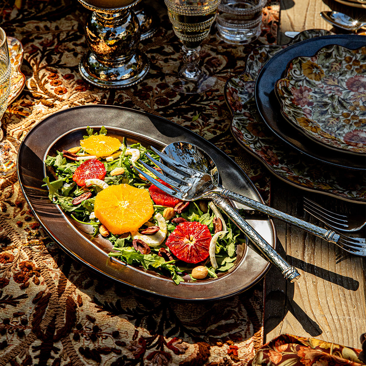 Graham Hostess Set - Polished