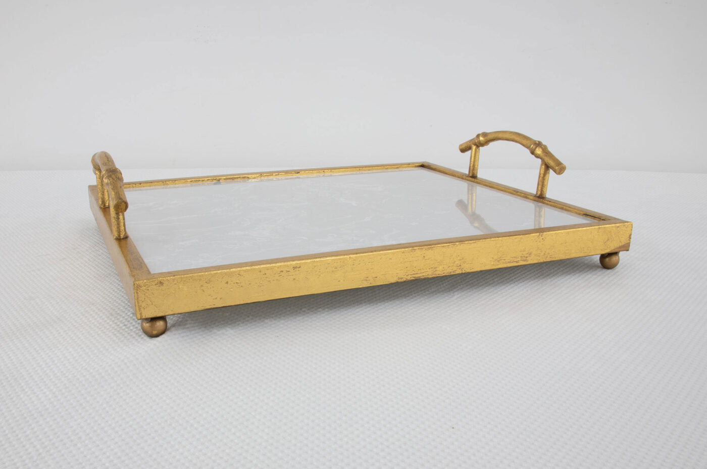 Marble and Gold Tray