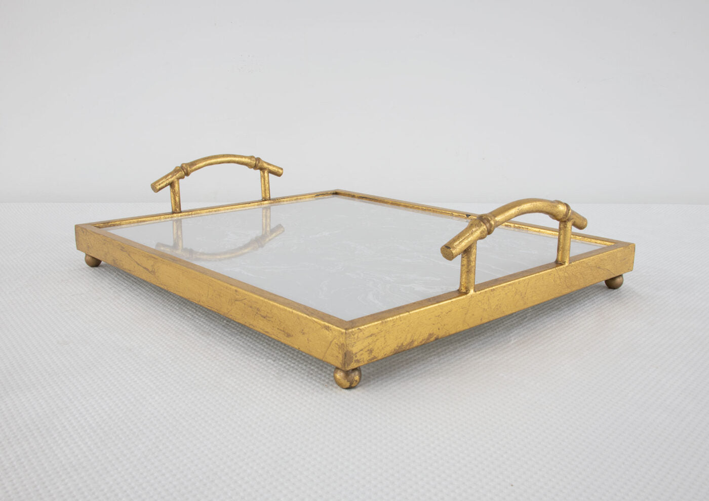 Marble and Gold Tray