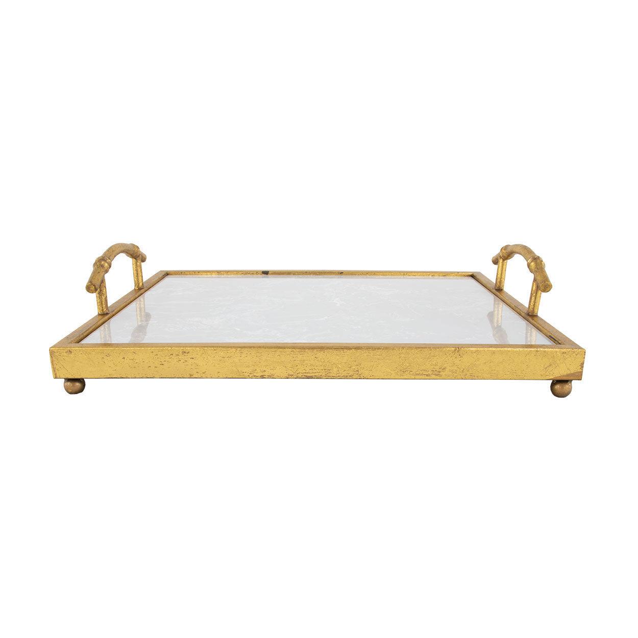 Marble and Gold Tray