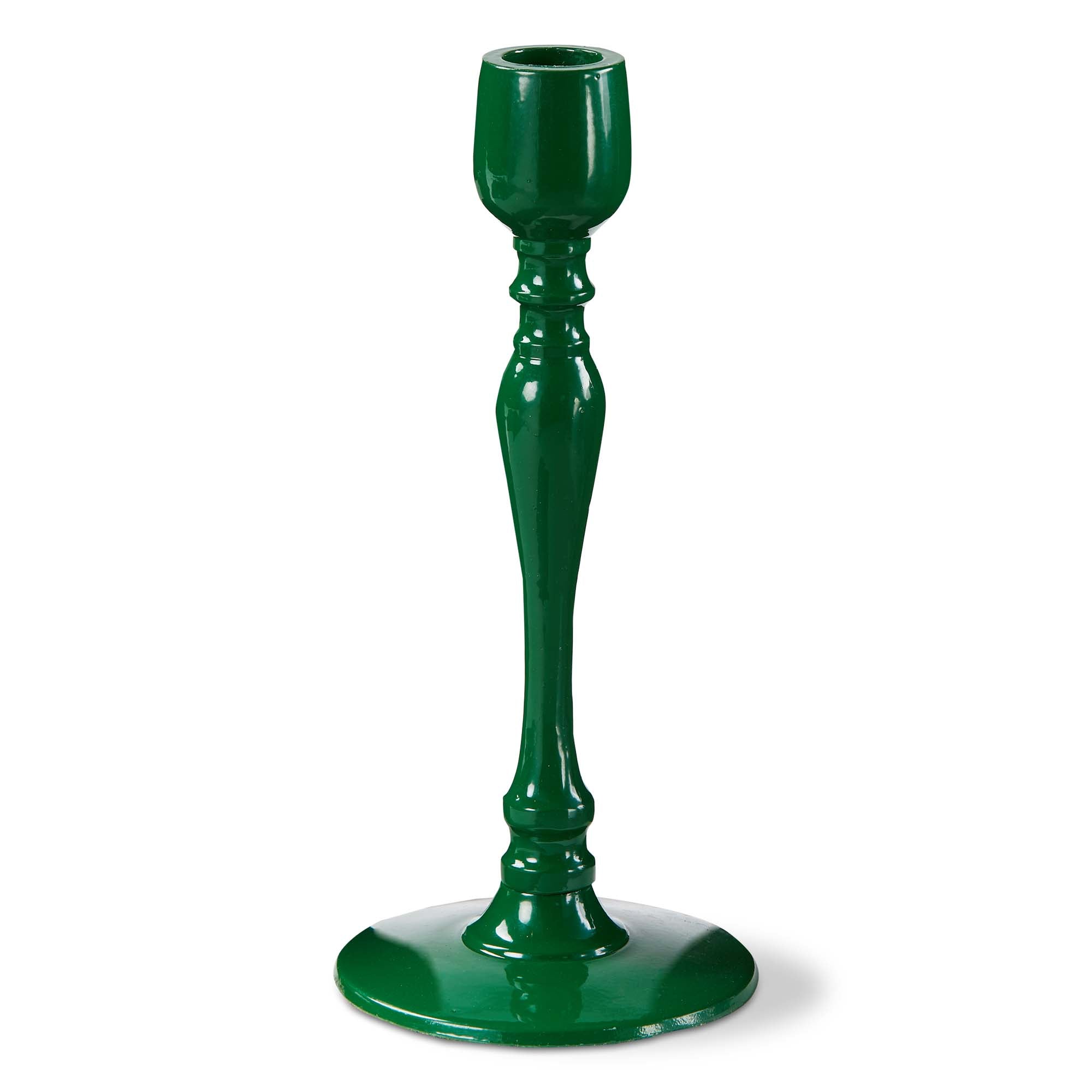 Zahra Taper Holder Medium Dark Green