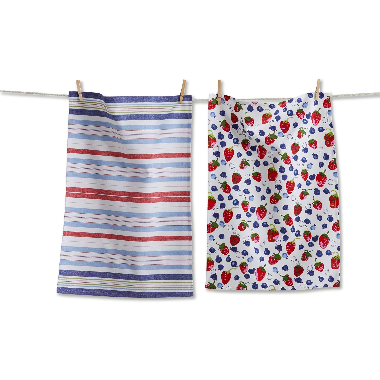 Tossed Berries Dishtowel