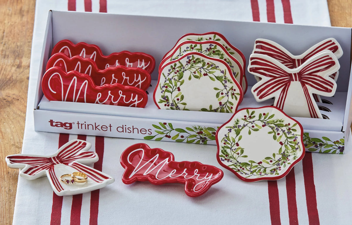 Winter Berries Trinket Dish