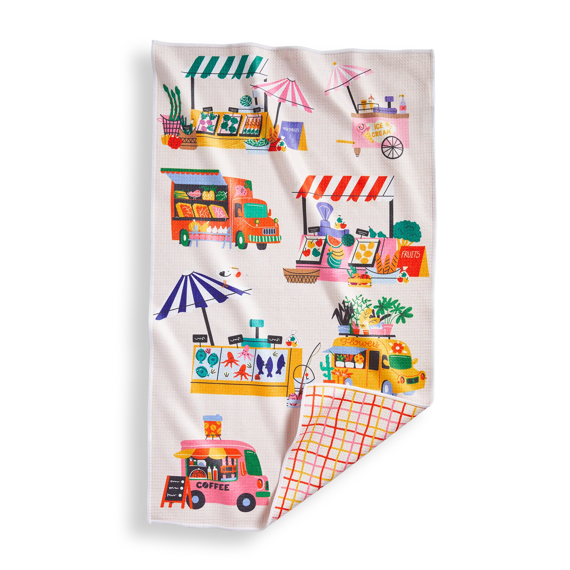 Farmer's Market Dishtowel