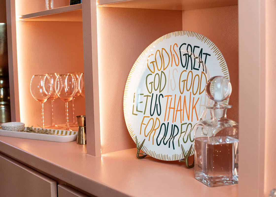 DUSK GOD IS GREAT PLATTER