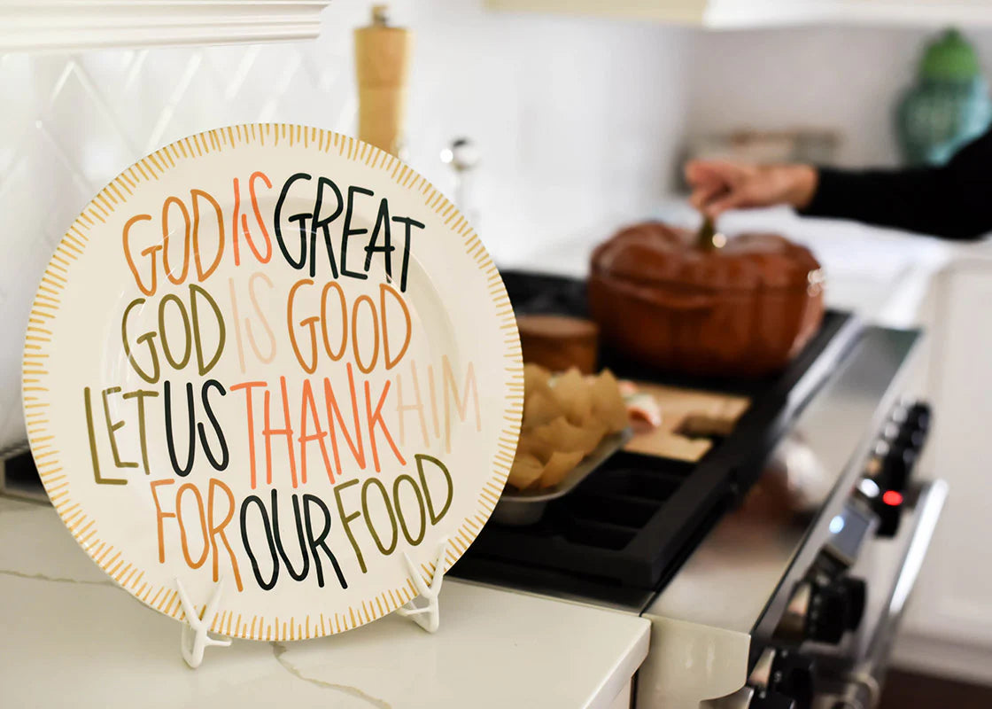 DUSK GOD IS GREAT PLATTER