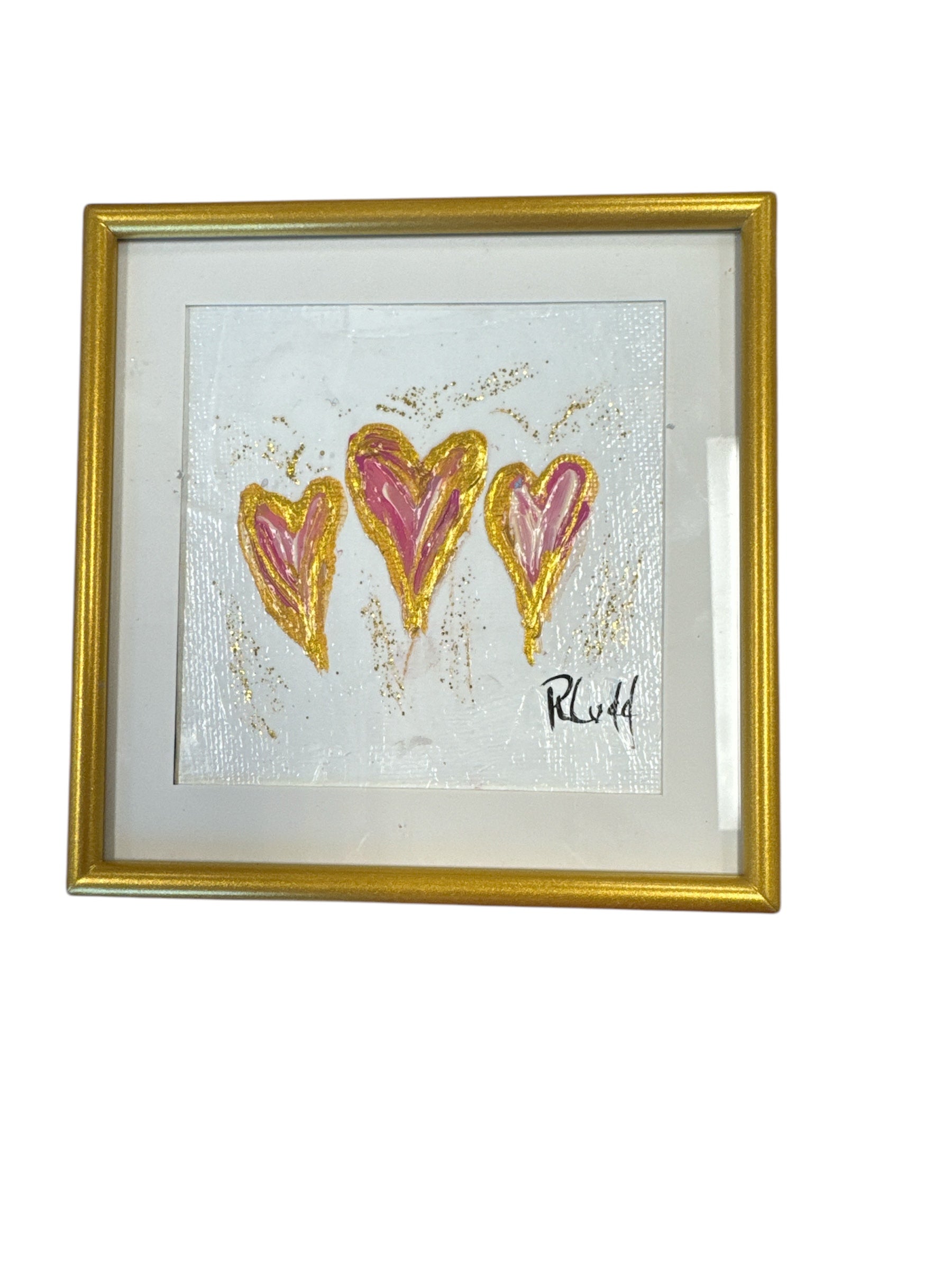 HBR Framed 3 Hearts