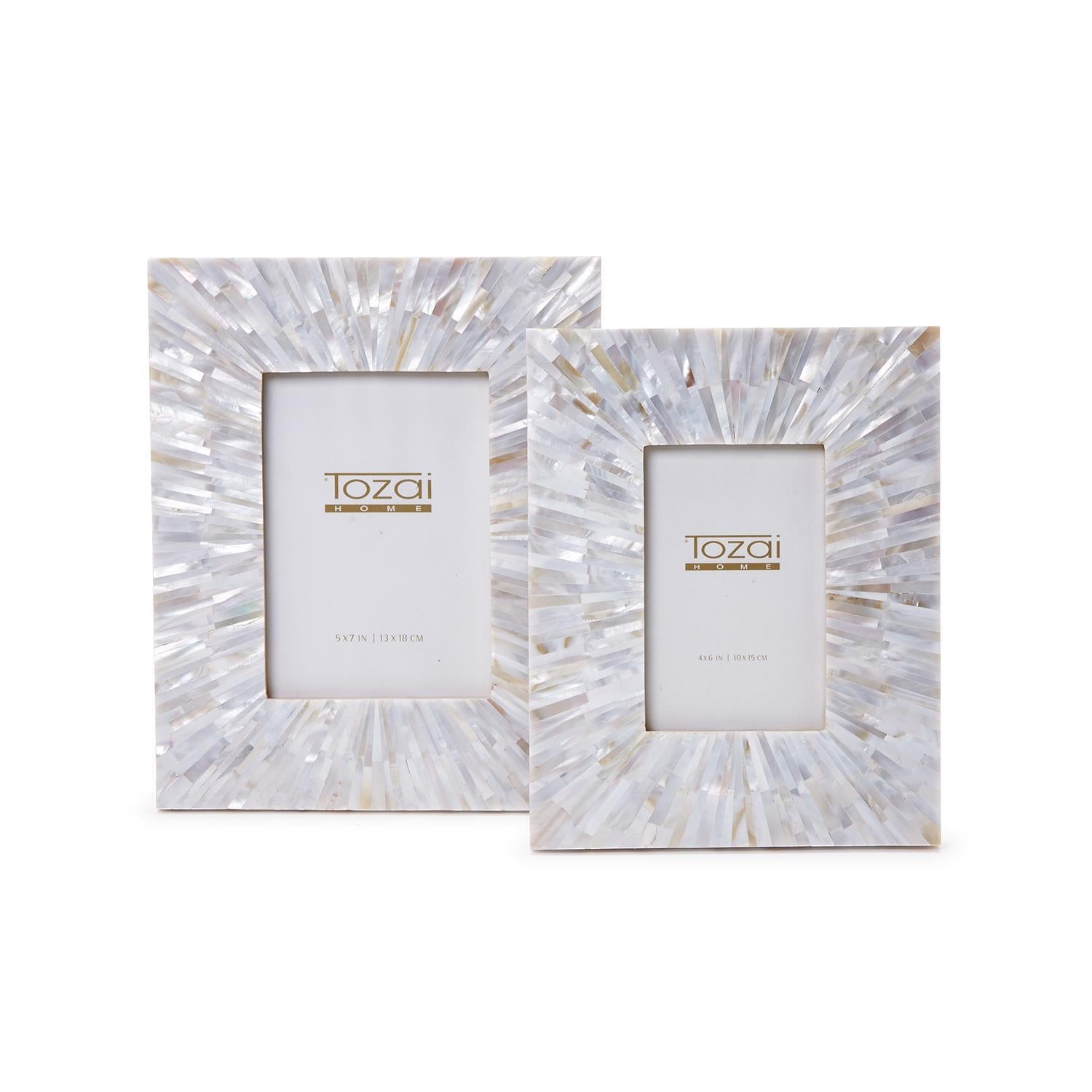 Mother of Pearl Photo Frames | 4x6