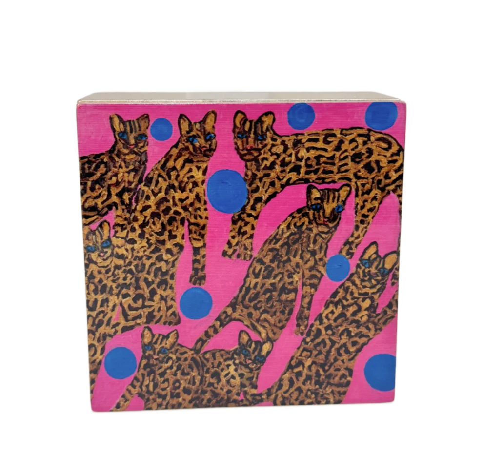 Coaster Box with 4 Coasters