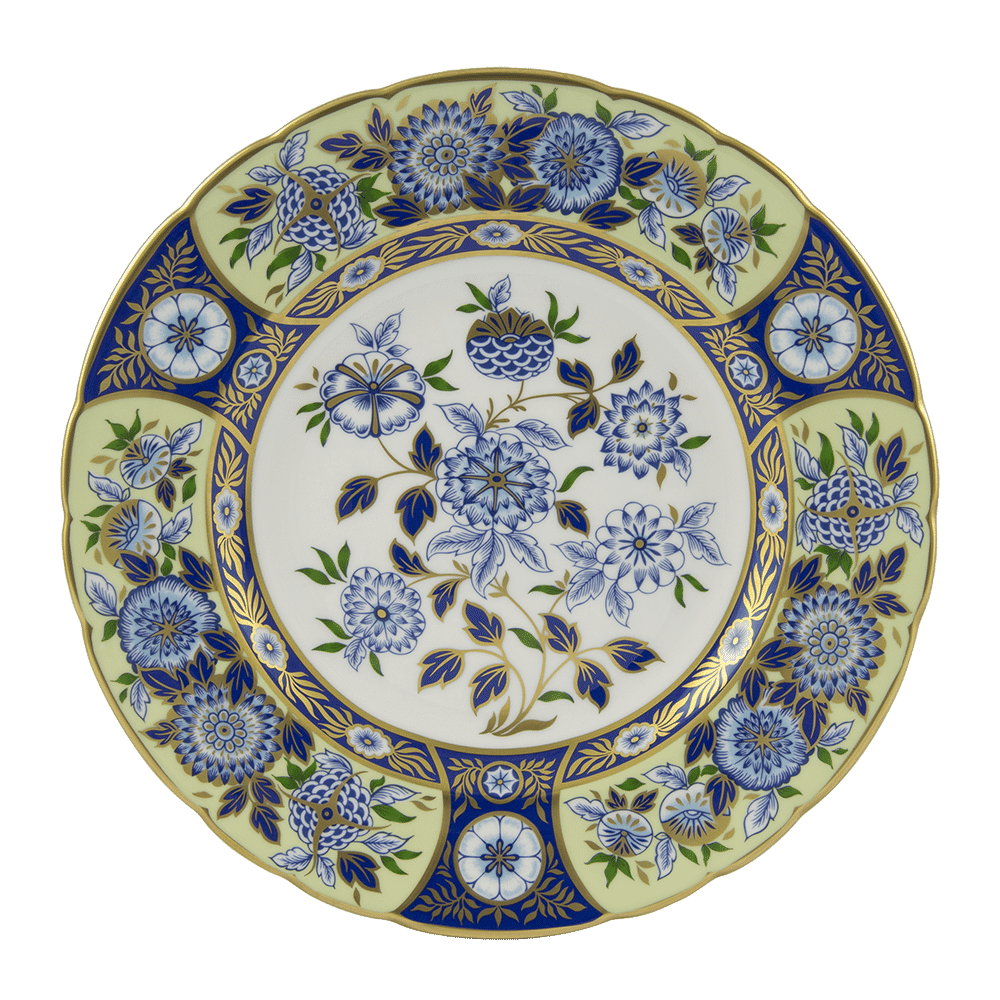 Imari Accent Plate - Midori Meadow Plate