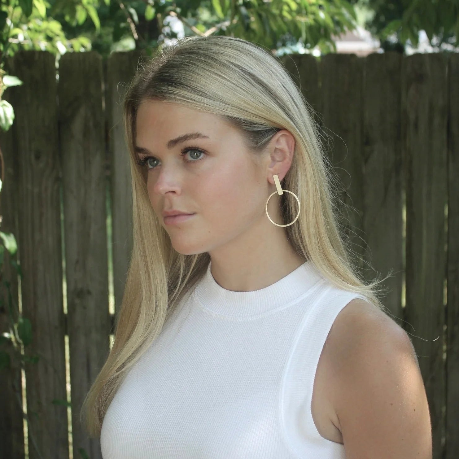 Sidebar Designs Gold Earrings