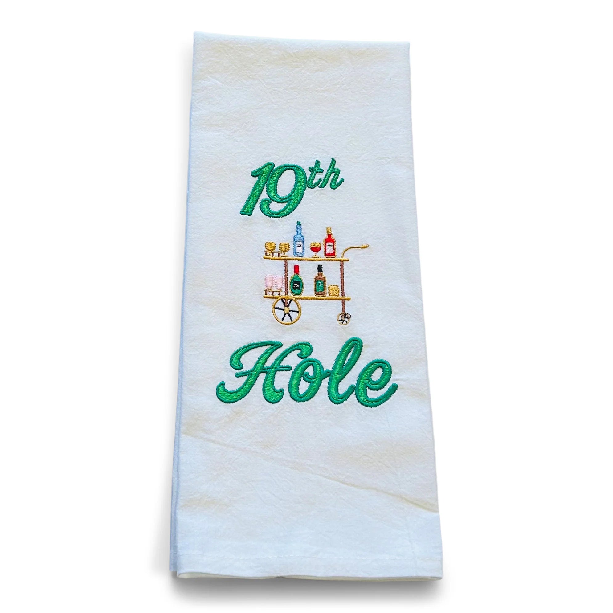 19th Hole Tea Towel