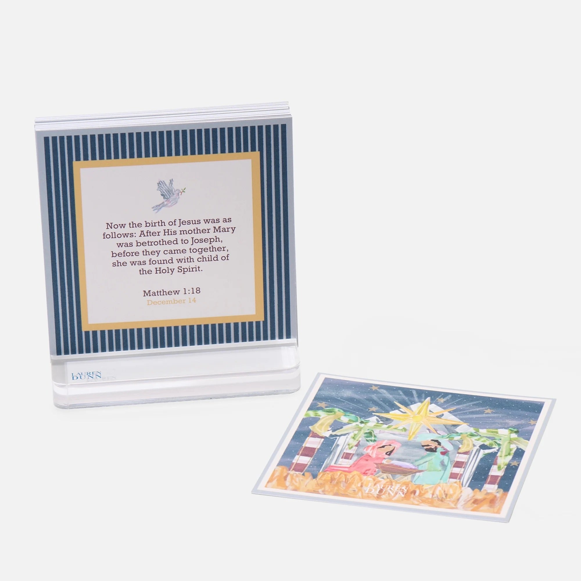 The Advent Story Set + Acrylic Display Tree