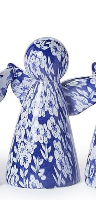 Blue and White Angel