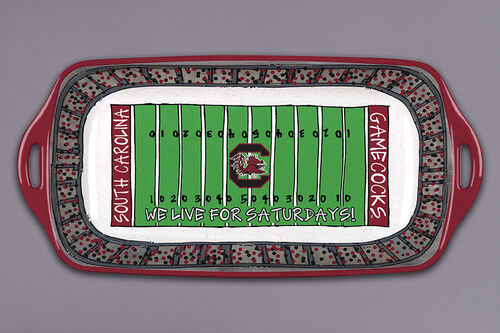 SC Melamine Stadium Platter