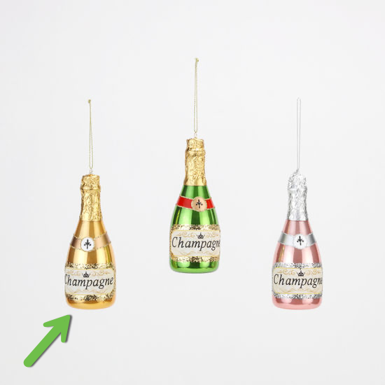 Champagne Ornament - Champagne