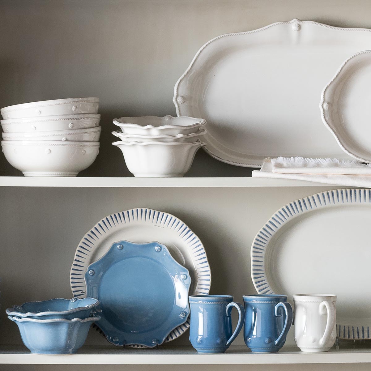 Berry & Thread Chambray Mug