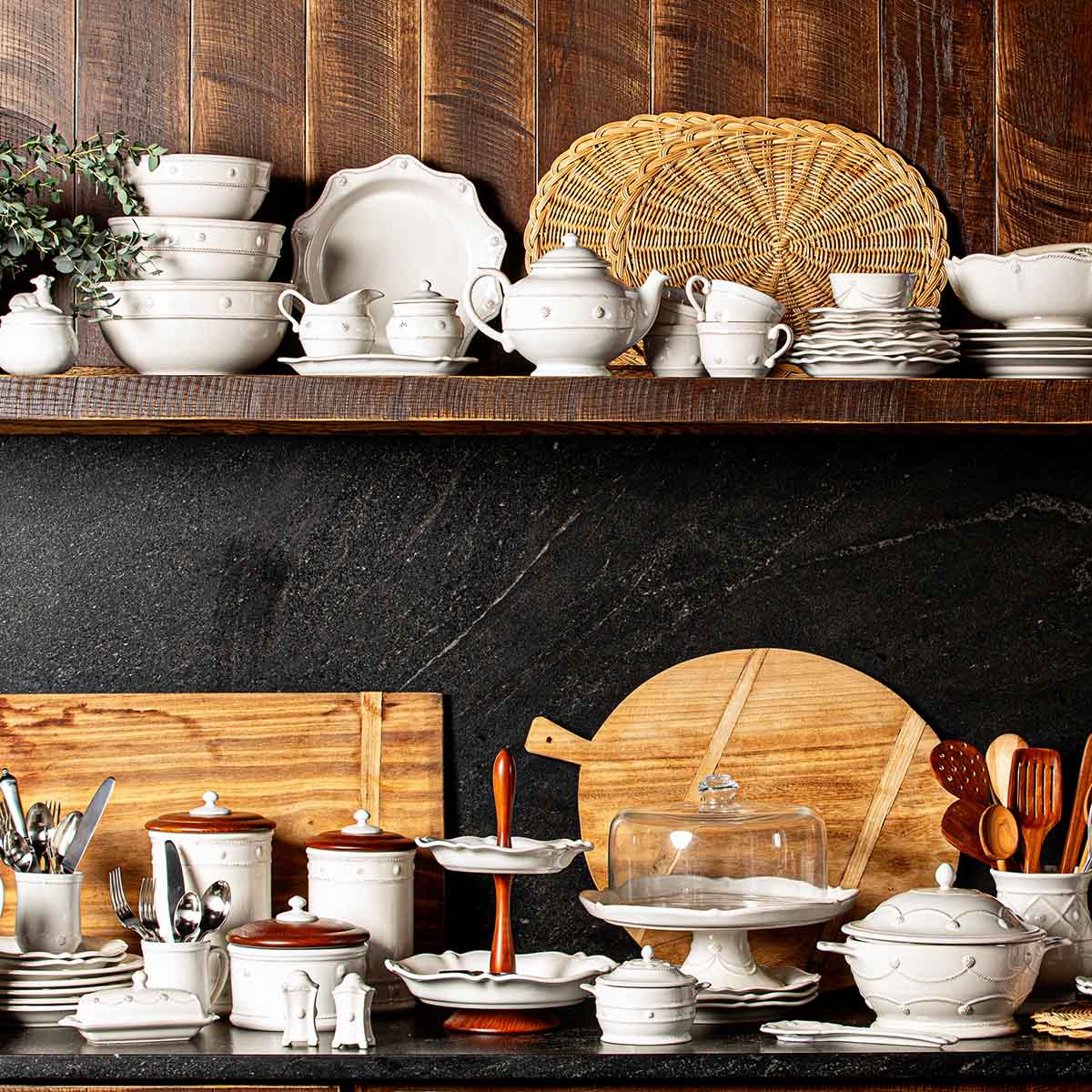 Berry & Thread Whitewash 13" Bowl