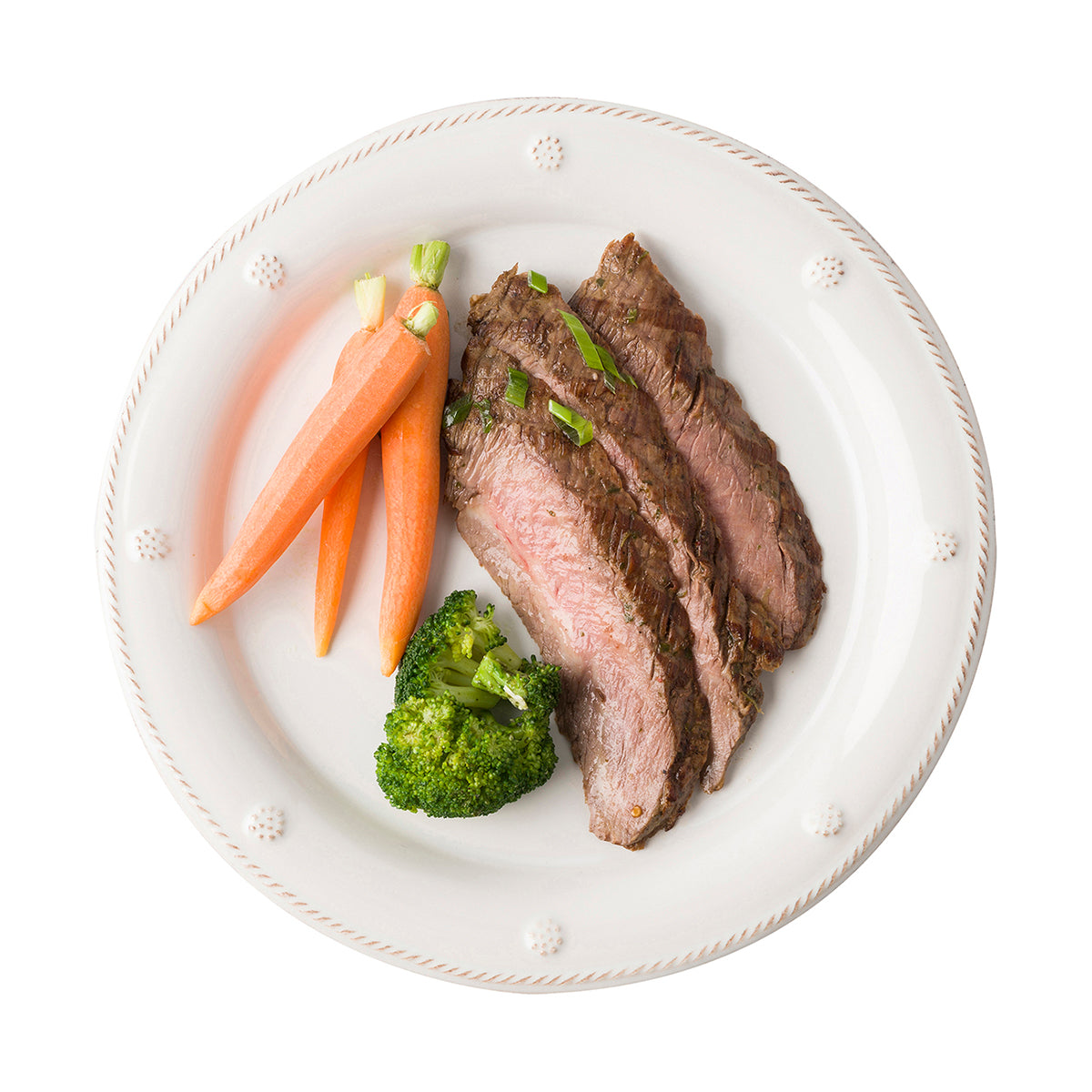 Berry & Thread Whitewash Dinner Plate