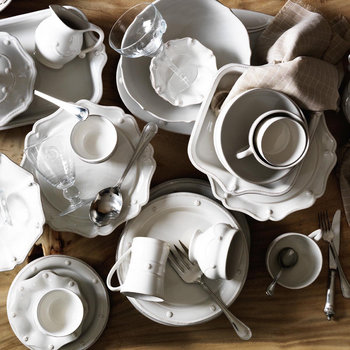 Berry & Thread Whitewash Mug