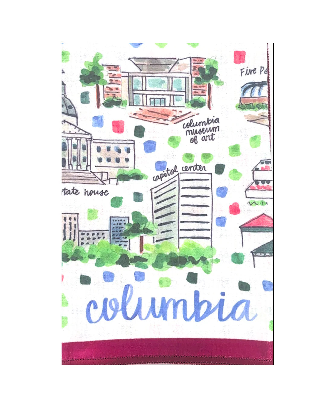 Columbia Tea Towel